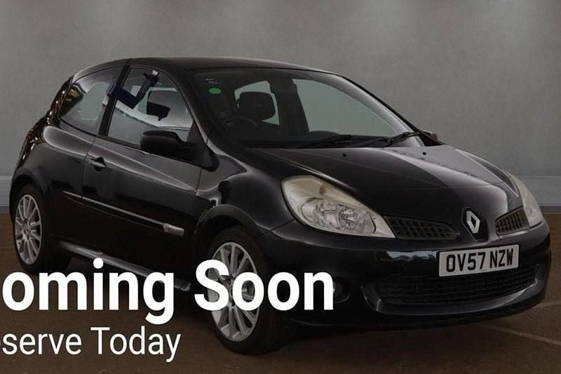 Black Used 2008 Renault Clio II Hatchback | £4,995 (Fair price) - Image 1/1