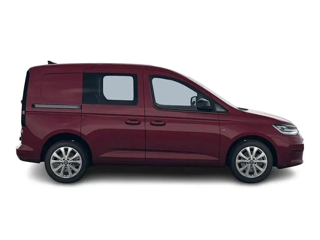 New VW Caddy Pro 113 HP (83 kW) 2026 Red MPV