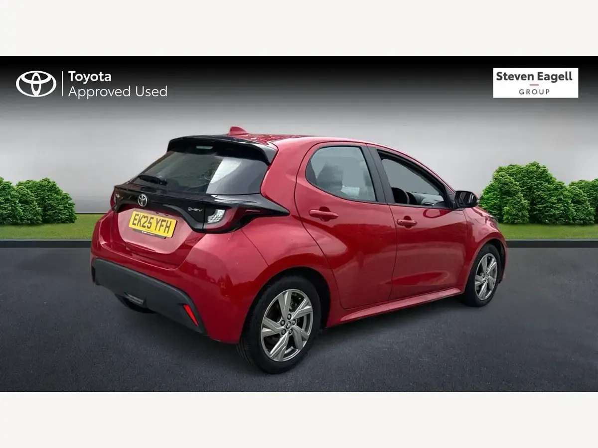 Used Toyota Yaris 2025 Red Hatchback