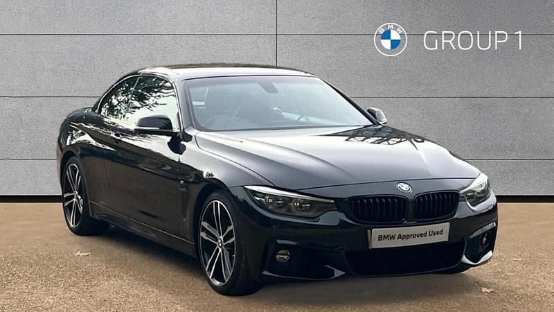 Black Used 2019 BMW 440 M Sport Cabriolet | £24,995 (Fair price) - Image 1/4