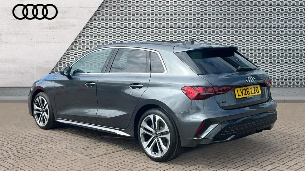 New Audi A3 S-Line 116 HP (85 kW) 2026 Grey
