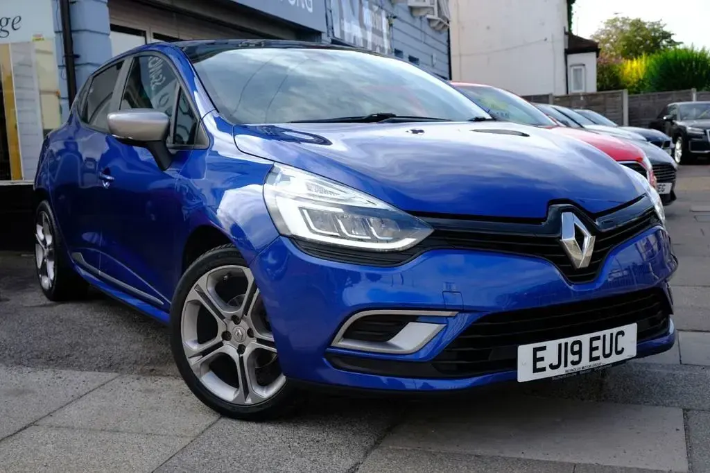 Used Renault Clio GT-Line 89 HP (65 kW) 2019 Blue Hatchback