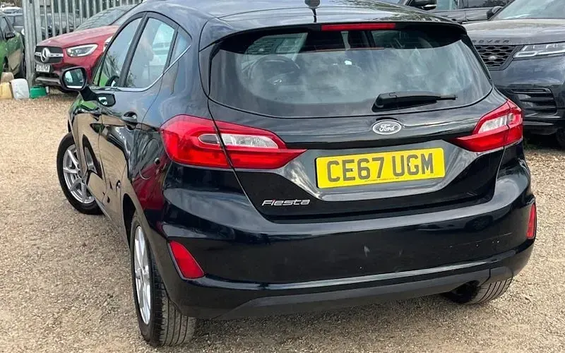 Used Ford Fiesta Zetec 86 HP (63 kW) 2017 Black Hatchback