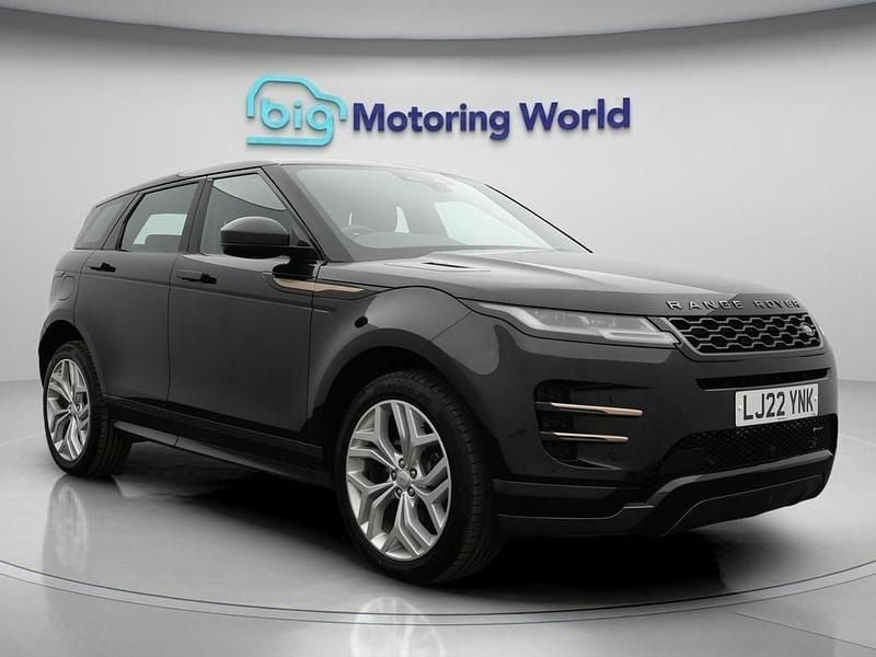 Black Used 2022 Land Rover Range Rover evoque SE Dynamic Estate | £22,400 (Super price) - Image 1/4