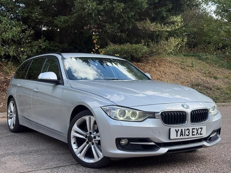Silver Used 2013 BMW 320 Sport Line Estate | £3,999 (Expensive) - Image 1/4