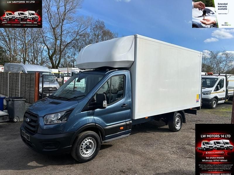 Used Ford Transit 130 HP (95 kW) 2022 Blue Cabriolet