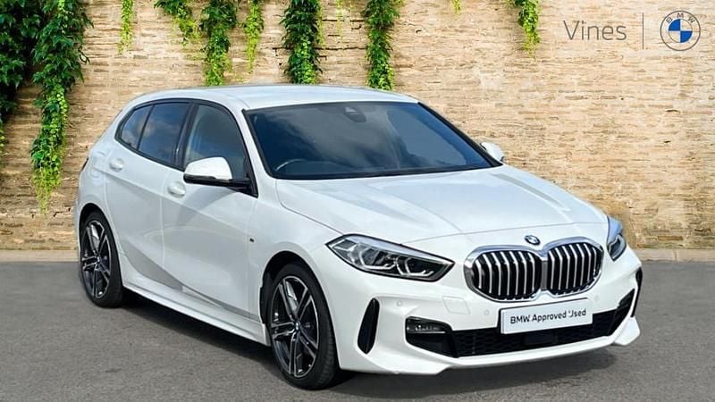 White Used 2021 BMW 118 M Sport Hatchback | £17,637 (Fair price) - Image 1/4