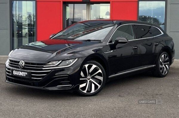 Black Used 2023 VW Arteon R-line Estate | £25,895 (Fair price) - Image 1/4