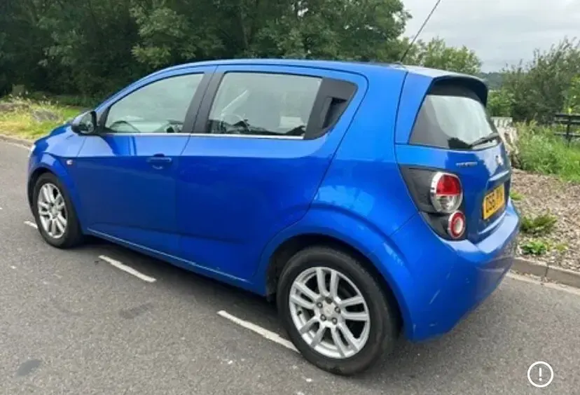 Used Chevrolet Aveo LTZ 95 HP (69 kW) 2011 Blue Hatchback