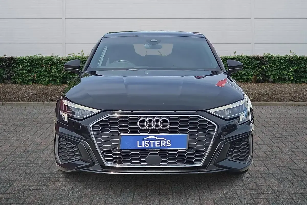Used Audi A3 S-Line 150 HP (110 kW) 2020 Black Sedan