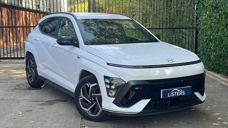 White Used 2024 Hyundai Kona N Line SUV | £23,891 (Fair price) - Image 1/4