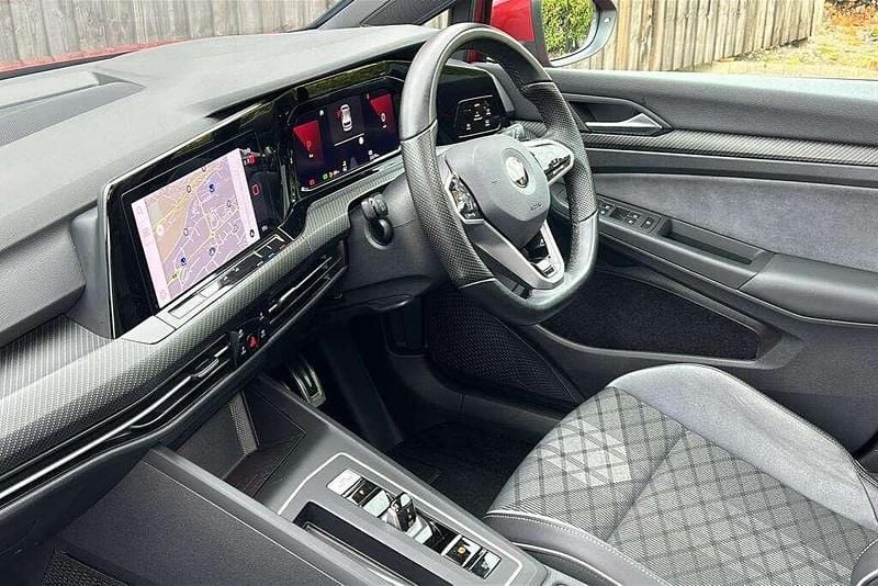 Red Used 2021 VW Golf VIII R-line Hatchback | £21,999 (Fair price) - Image 1/4