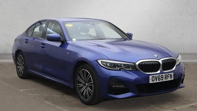 Blue Used 2019 BMW 330 M Sport Sedan | £14,199 (Fair price) - Image 1/4