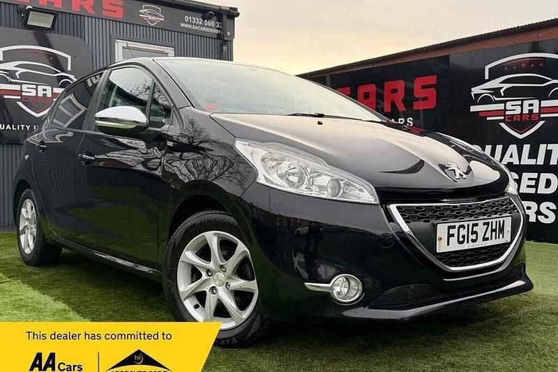 Black Used 2015 Peugeot 208 Style Hatchback | £4,495 (Fair price) - Image 1/1