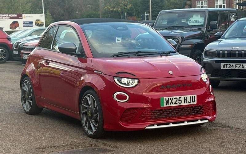 Red New 2025 Abarth 500e Turismo Hatchback | £24,995 (Fair price) - Image 1/4