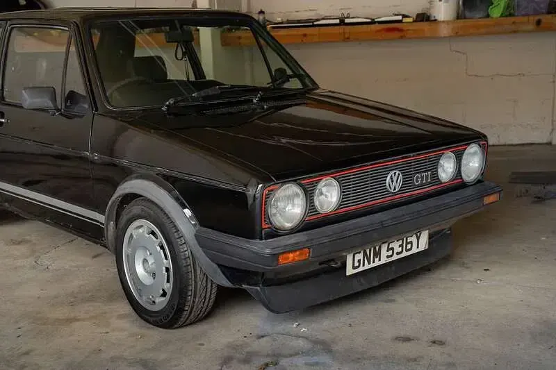 Used VW Golf II GTI 1983 Black Hatchback