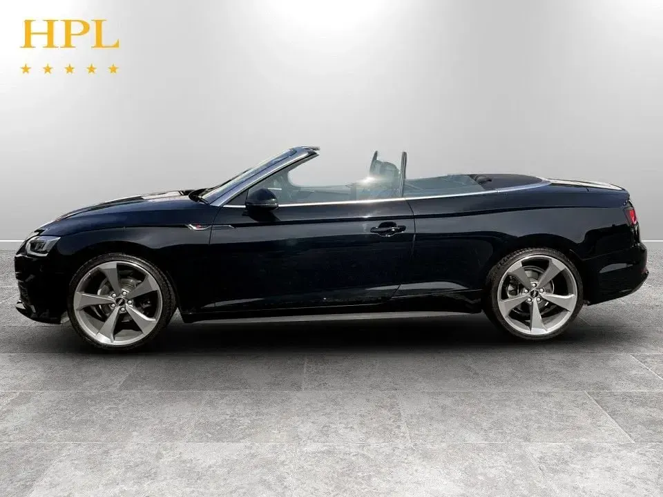 Used Audi A5 Cabriolet S-Line 190 HP (139 kW) 2019 Black Cabriolet