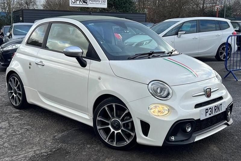 Used Abarth 595 Turismo 165 HP (121 kW) 2017 White Cabriolet