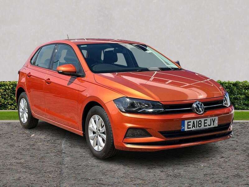 Orange Used 2018 VW Polo SE Hatchback | £11,499 (Fair price) - Image 1/4