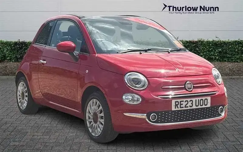 Used Fiat 500C Red 69 HP (50 kW) 2022 Cabriolet