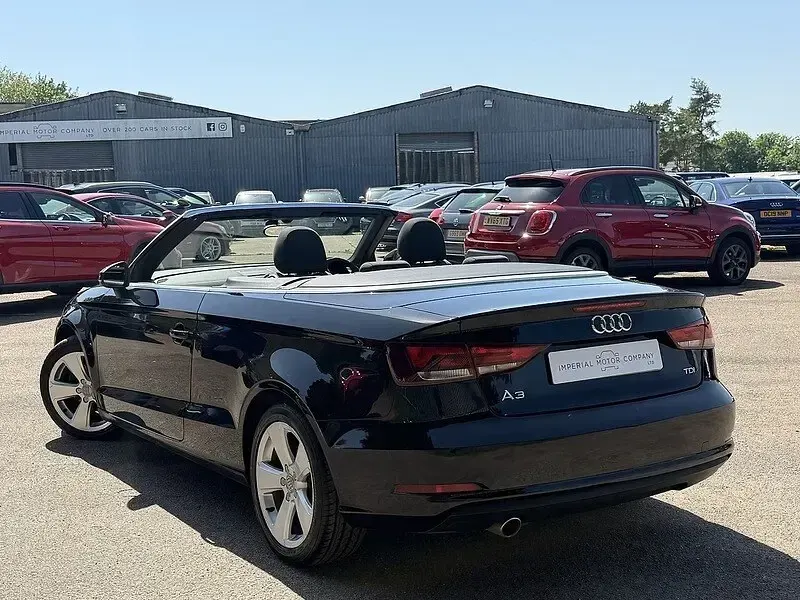 Used Audi A3 Cabriolet Sport 2014 Black Cabriolet