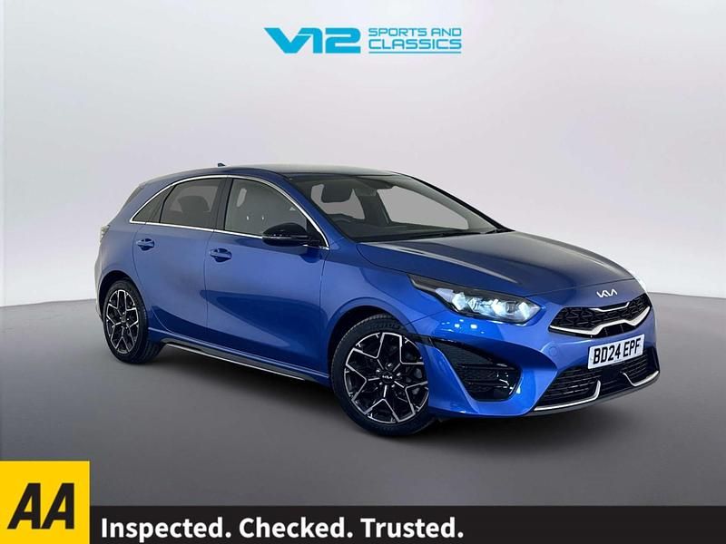 Used Kia Ceed GT-Line 158 HP (116 kW) 2024 Blue Hatchback