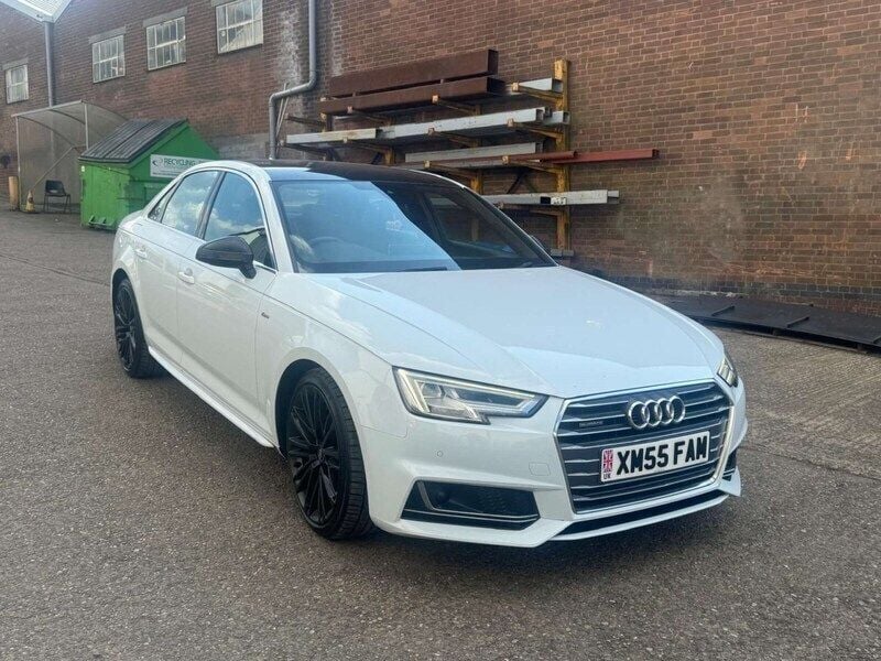 White Used 2016 Audi A4 S-Line Sedan | £12,495 (Fair price) - Image 1/4
