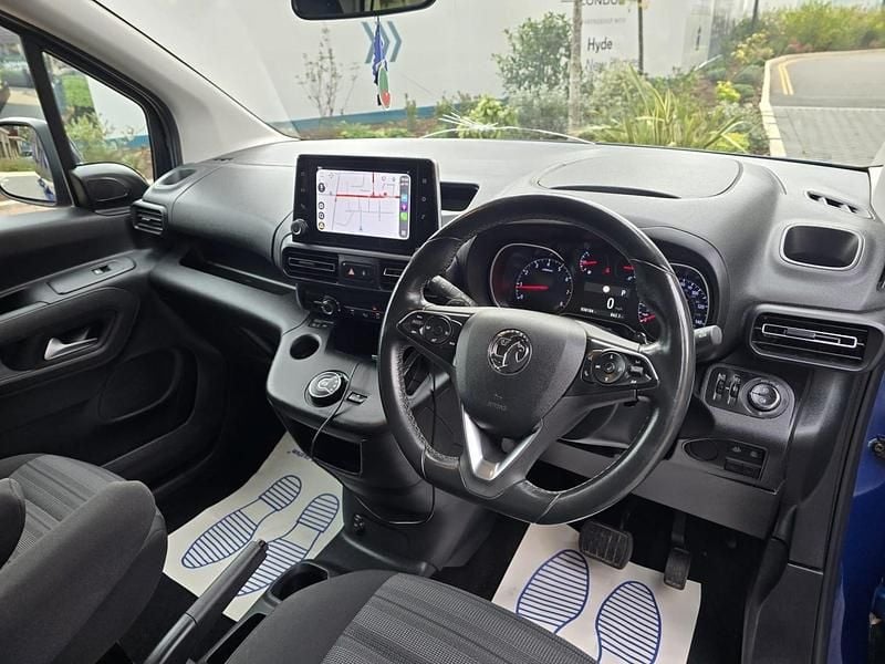 Used Vauxhall Combo S 2021 Blue MPV