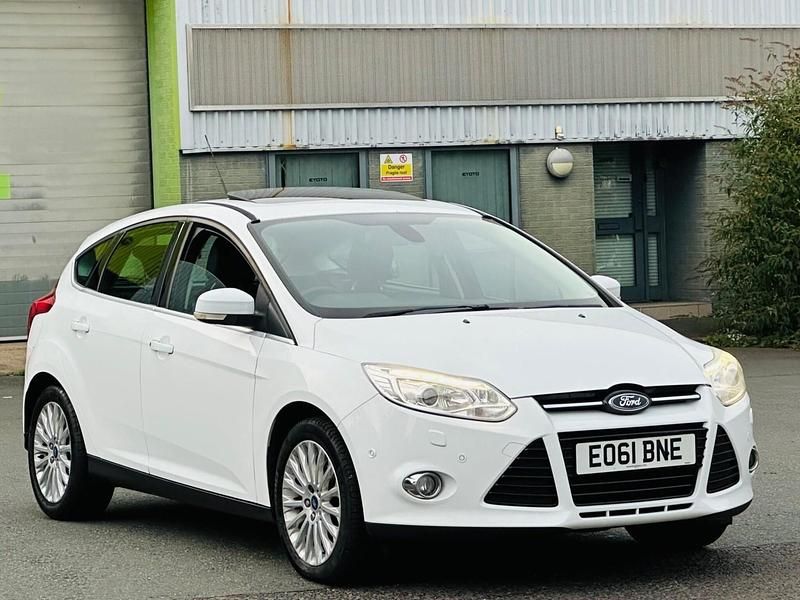 White Used 2011 Ford Focus Titanium X Hatchback | £2,499 (A bit pricey) - Image 1/4