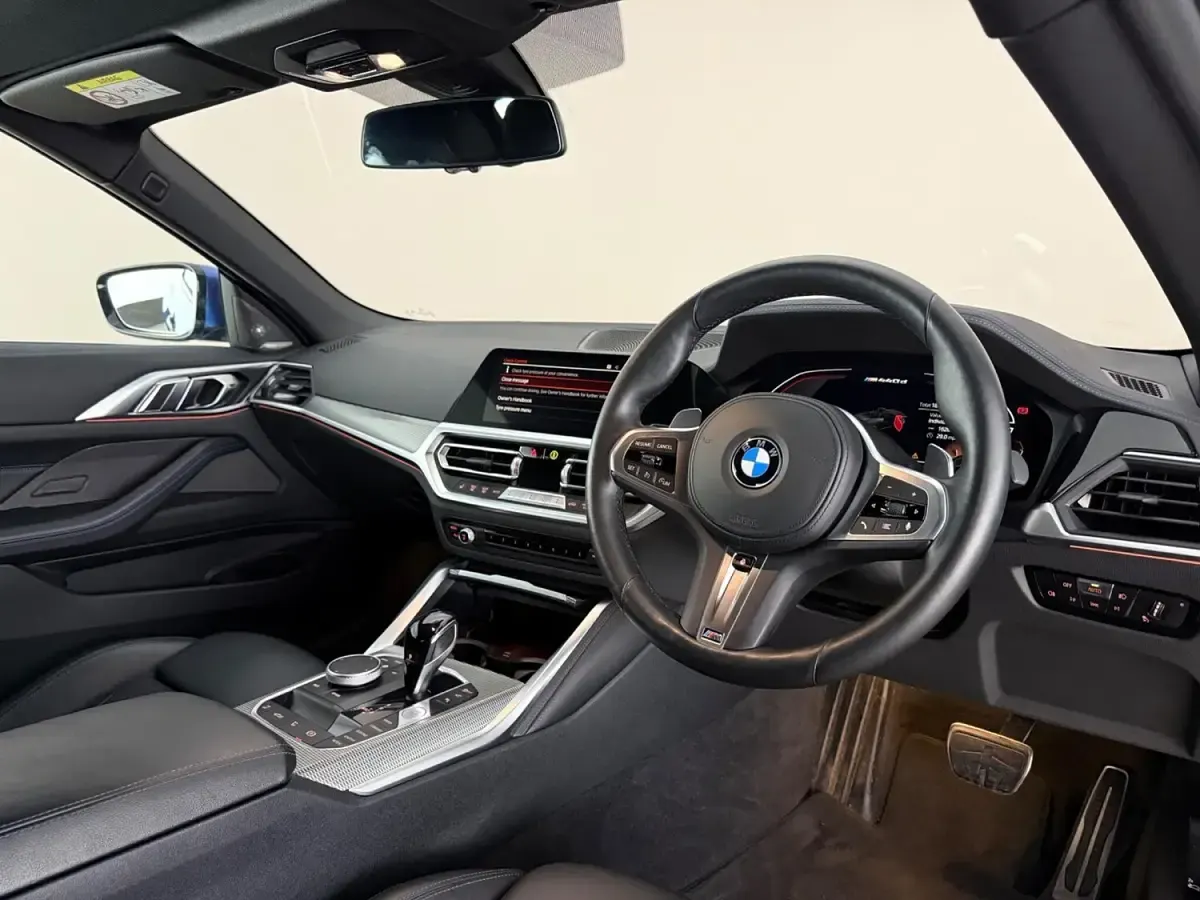 Used BMW M440 340 HP (250 kW) 2022 Blue Cabriolet