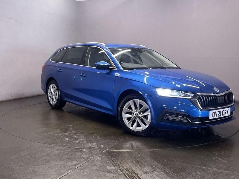 Blue Used 2021 Skoda Octavia SE L Estate | £17,499 (Fair price) - Image 1/4