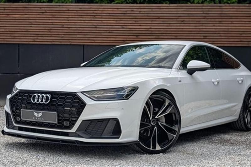 White Used 2020 Audi A7 Sportback S-Line Hatchback | £24,490 (Fair price) - Image 1/4