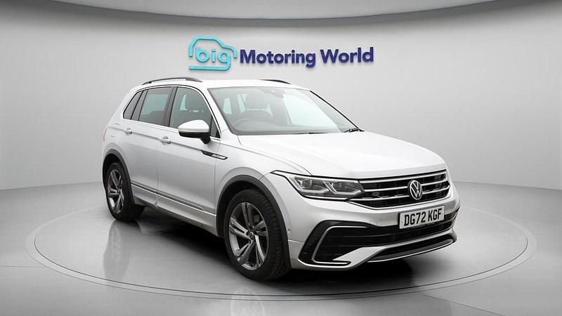 Used VW Tiguan R-line Edition 150 HP (110 kW) 2022 Silver SUV