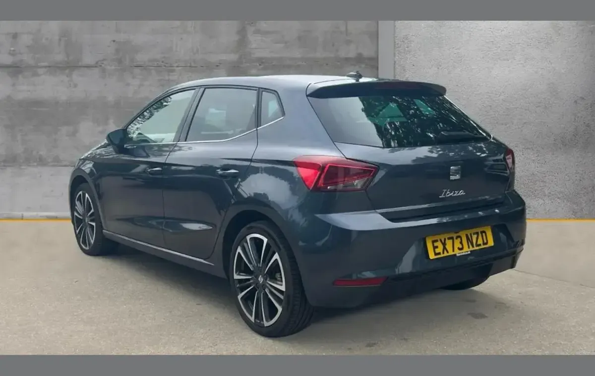 Used Seat Ibiza XCELLENCE Lux 110 HP (80 kW) 2023 Metallic  magnetic tech grey Hatchback