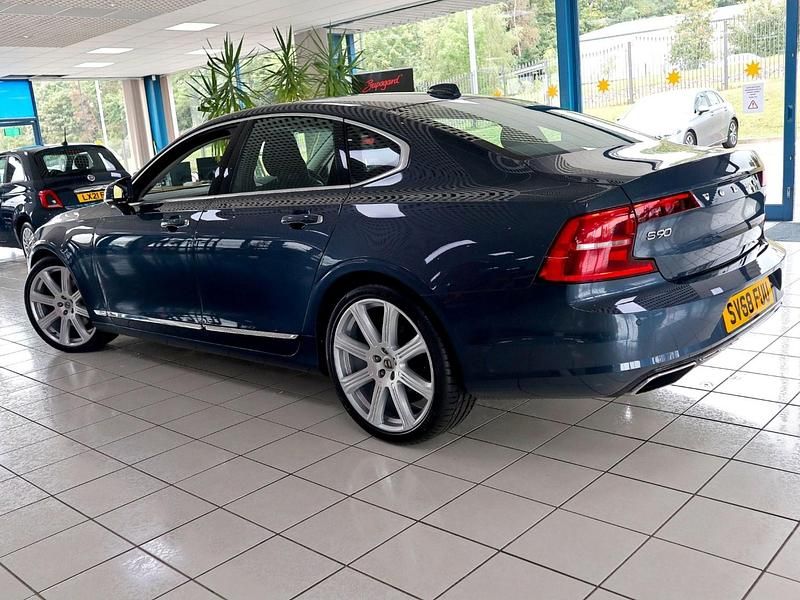 Used Volvo S90 Inscription 2018 Blue Sedan