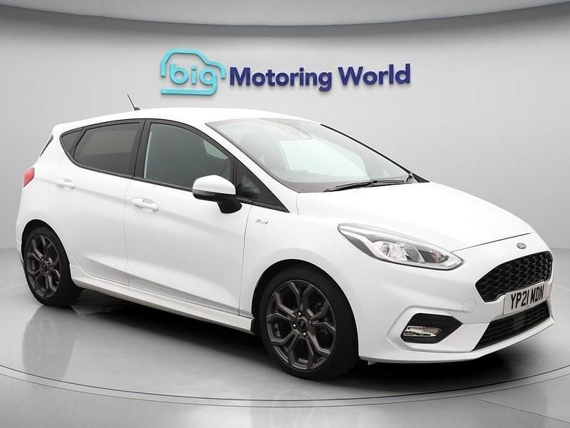 White Used 2021 Ford Fiesta ST-Line Hatchback | £12,600 (Fair price) - Image 1/4