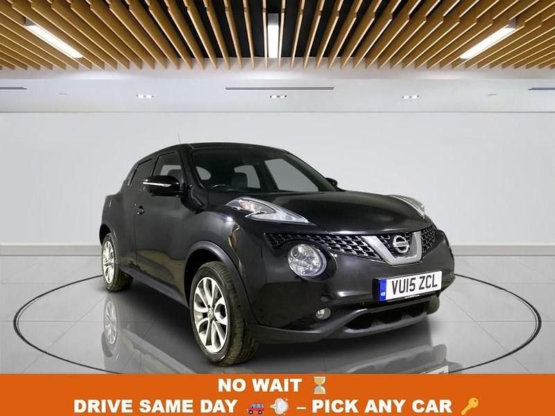 Black Used 2015 Nissan Juke S SUV | £3,749 (Fair price) - Image 1/4