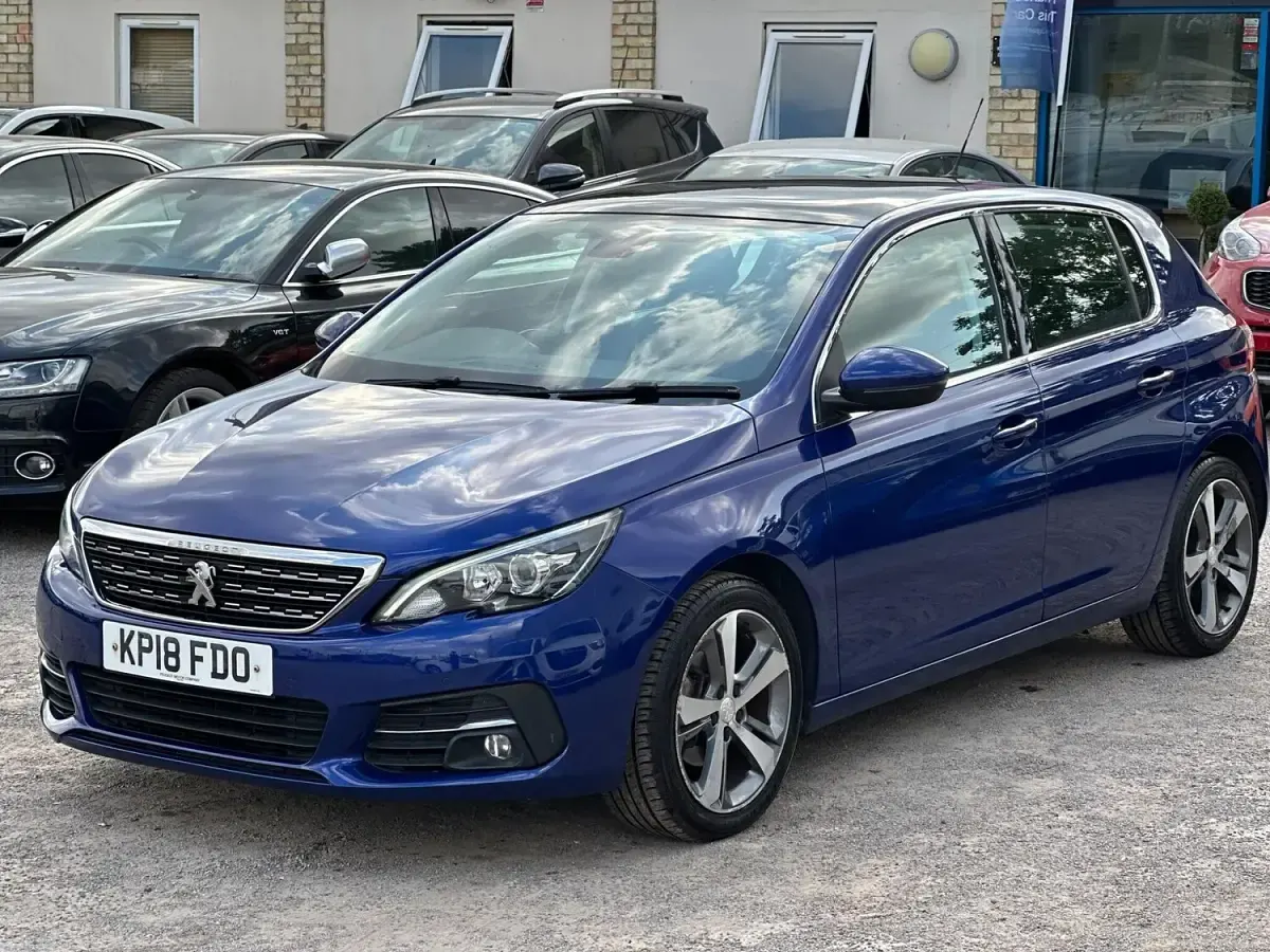 Used Peugeot 308 Allure 2018 Blue Hatchback