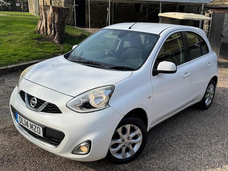 Used Nissan Micra Acenta 2014 White Hatchback