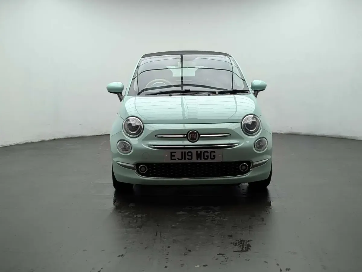 Used Fiat 500C Lounge 2019 Green Cabriolet