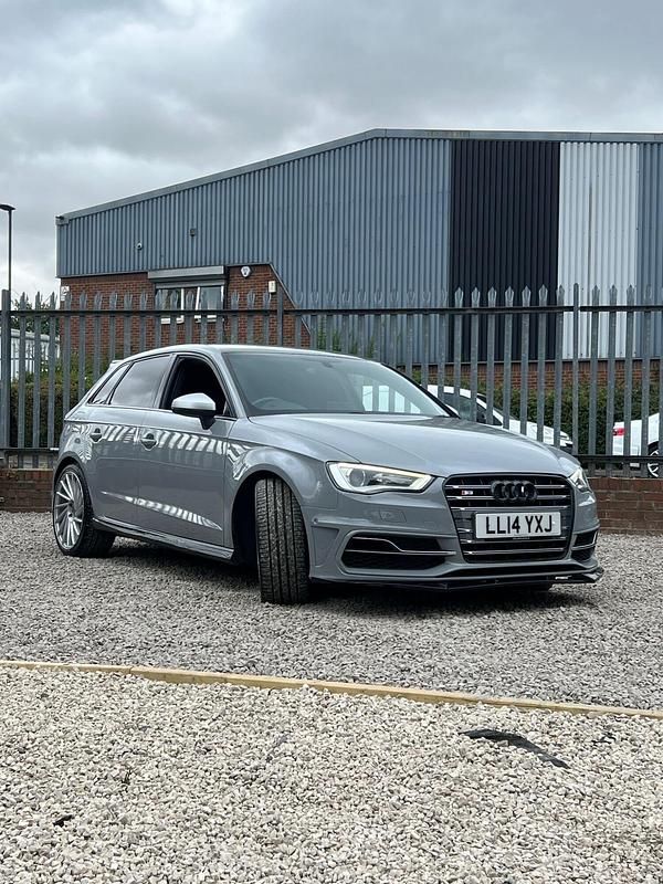 Grey Used 2014 Audi A3 S-Line Hatchback | £7,695 (Good price) - Image 1/4
