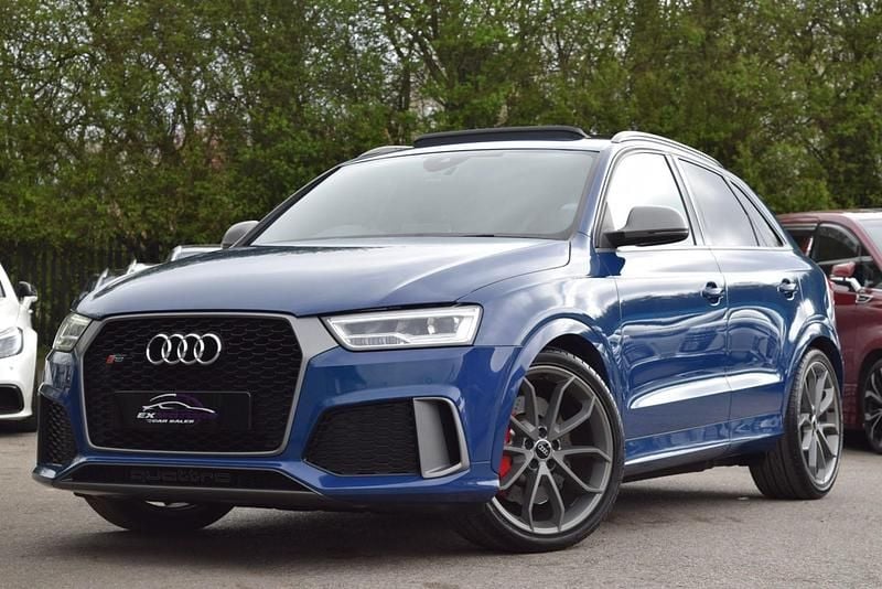 Used Audi RS Q3 Performance 2016 Metallic blue SUV