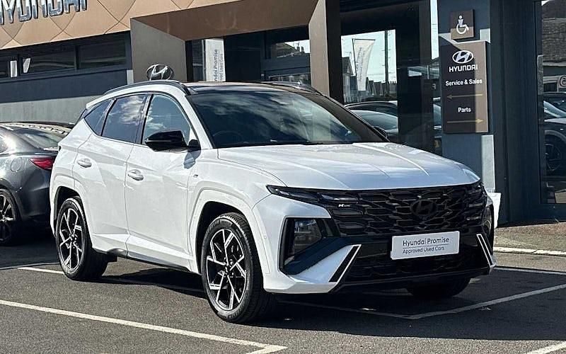 Used Hyundai Tucson N Line 215 HP (158 kW) 2025 White SUV