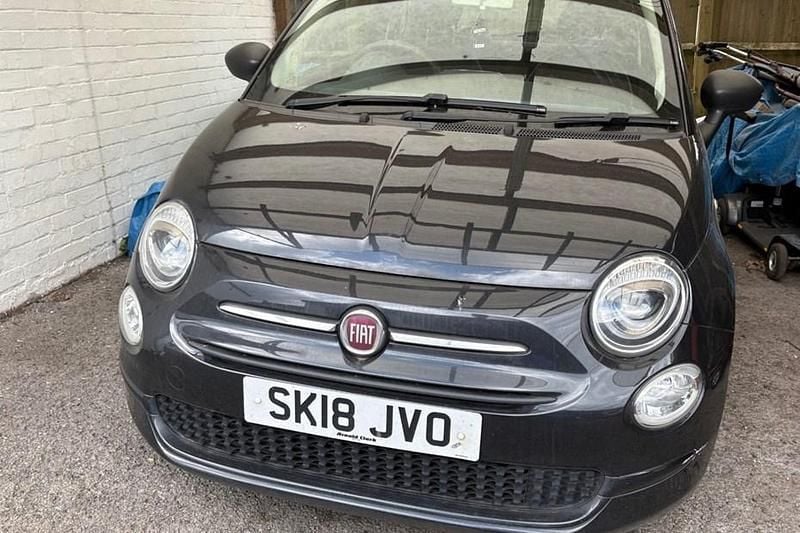 Used Fiat 500 Pop 69 HP (50 kW) 2018 Black Hatchback