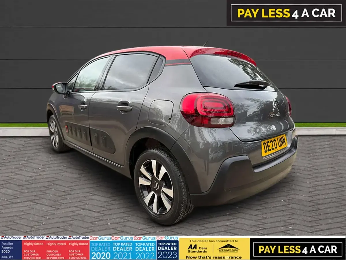 Used Citroën C3 Flair 81 HP (59 kW) 2020 Grey Hatchback