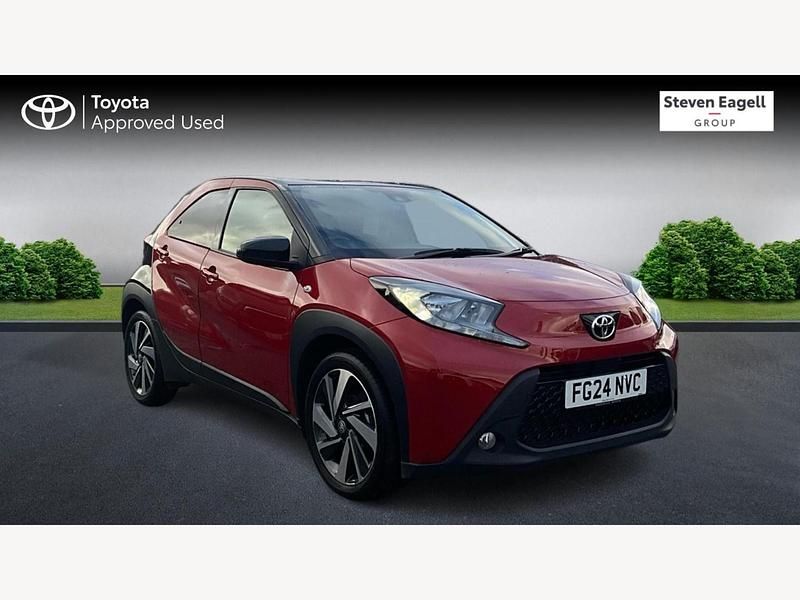 Red Used 2024 Toyota Aygo X SUV | £14,017 - Image 1/3