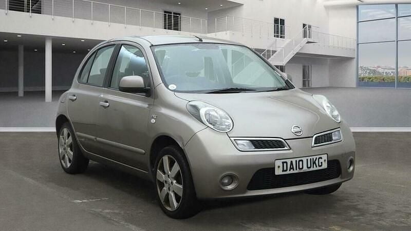 Beige Used 2010 Nissan Micra N-TEC Hatchback | £1,999 (Good price) - Image 1/4