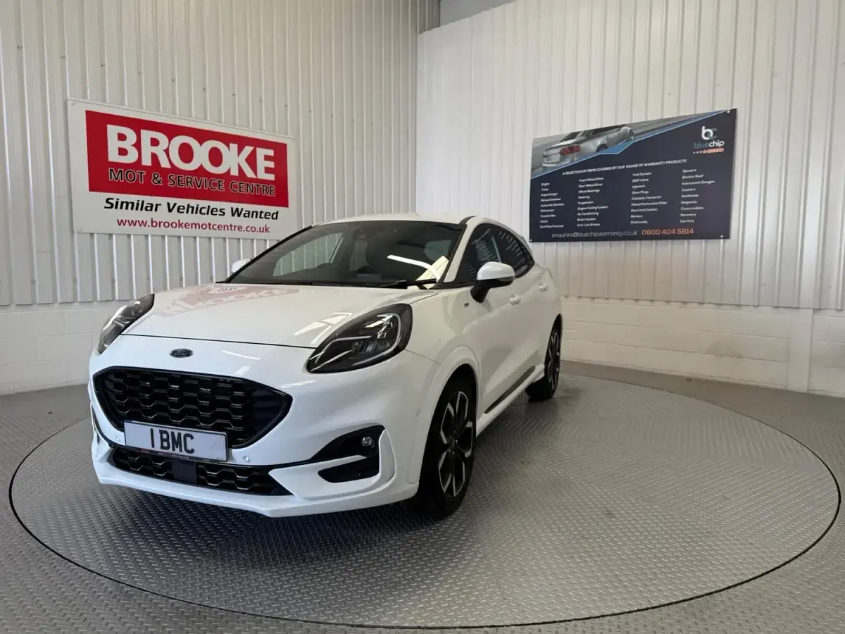 Used Ford Puma ST-Line X 2020 White Hatchback