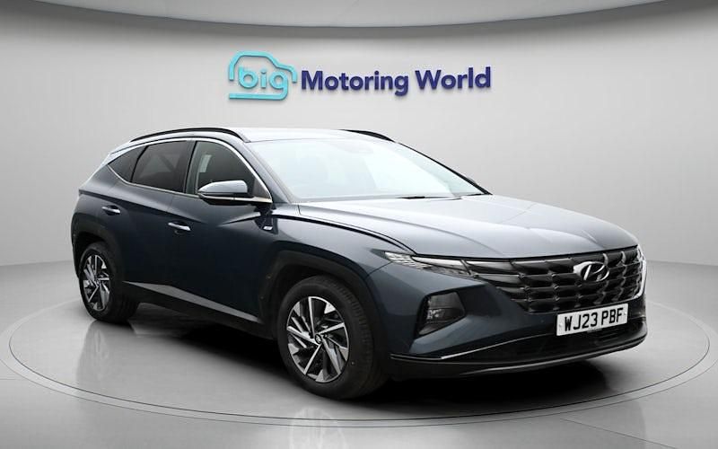 Used Hyundai Tucson Premium 180 HP (132 kW) 2023 Blue SUV
