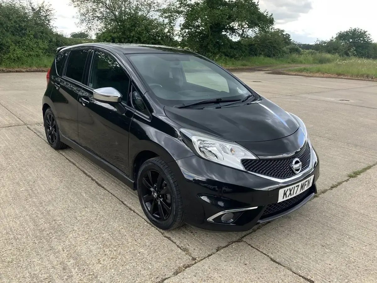 Used Nissan Note Black Edition 80 HP (58 kW) 2017 Black Hatchback